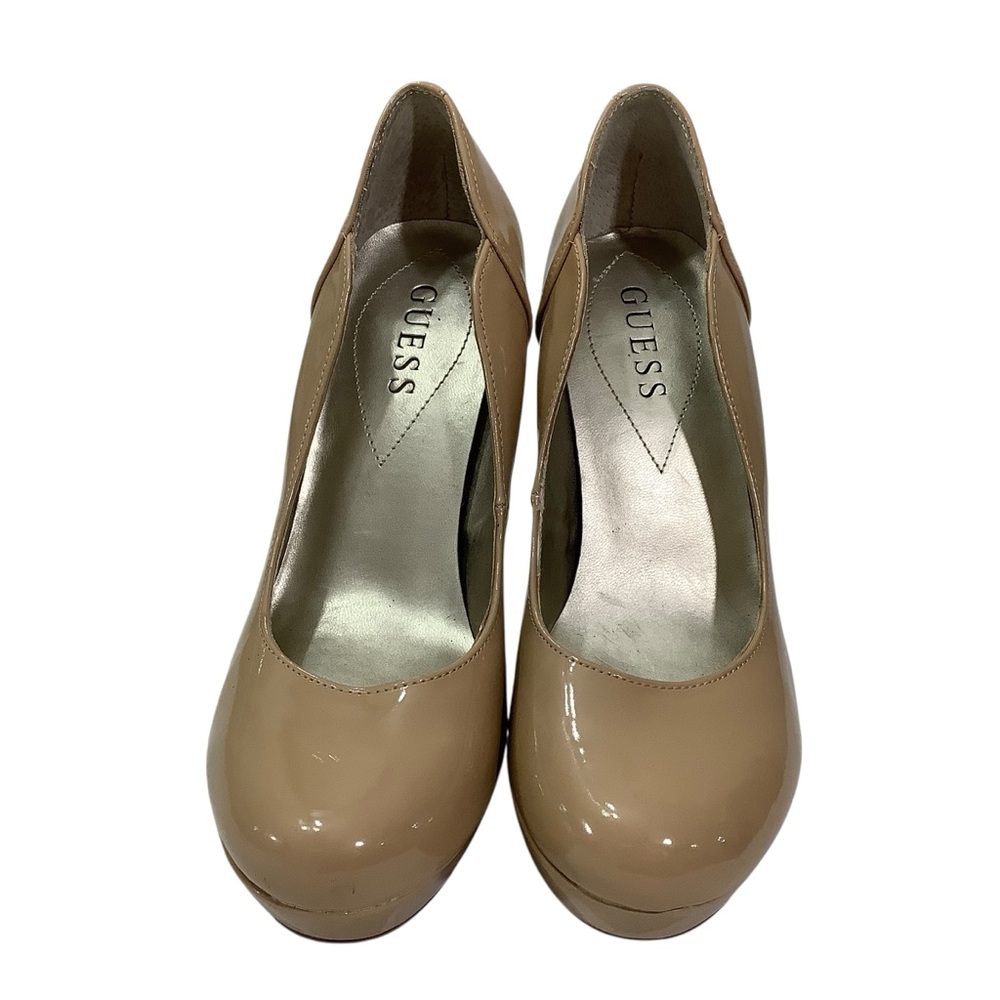 Guess Nude Patent Heels - Picture 2 of 8